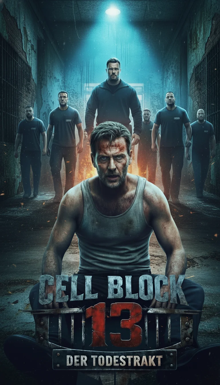 Offizielles Plakat – Cellblock 13 – Der Todestrakt, Escape Room in Dorsten