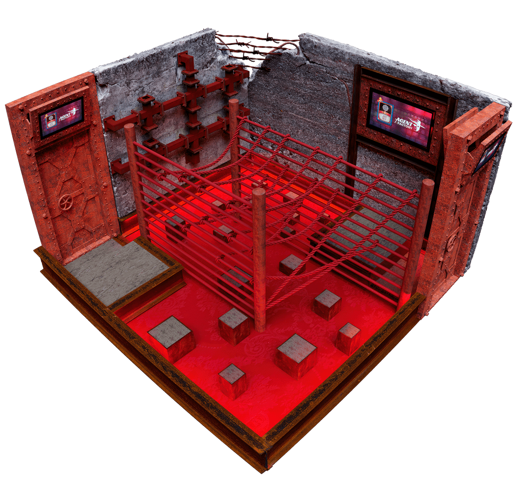 3d Mock Up - JustDoIt - GoldChamber - Challenge Rooms Dorsten