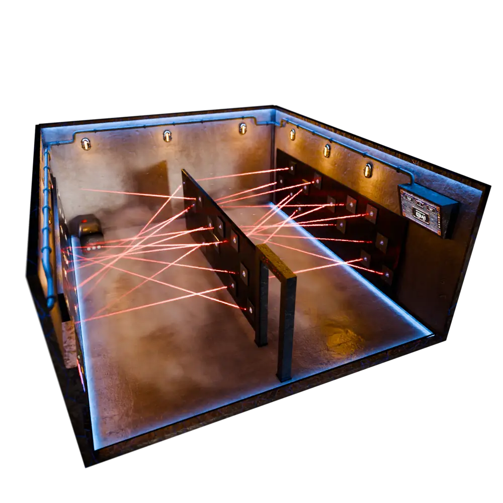Gold Chamber (Challenge Room) 6 Laser Dance
