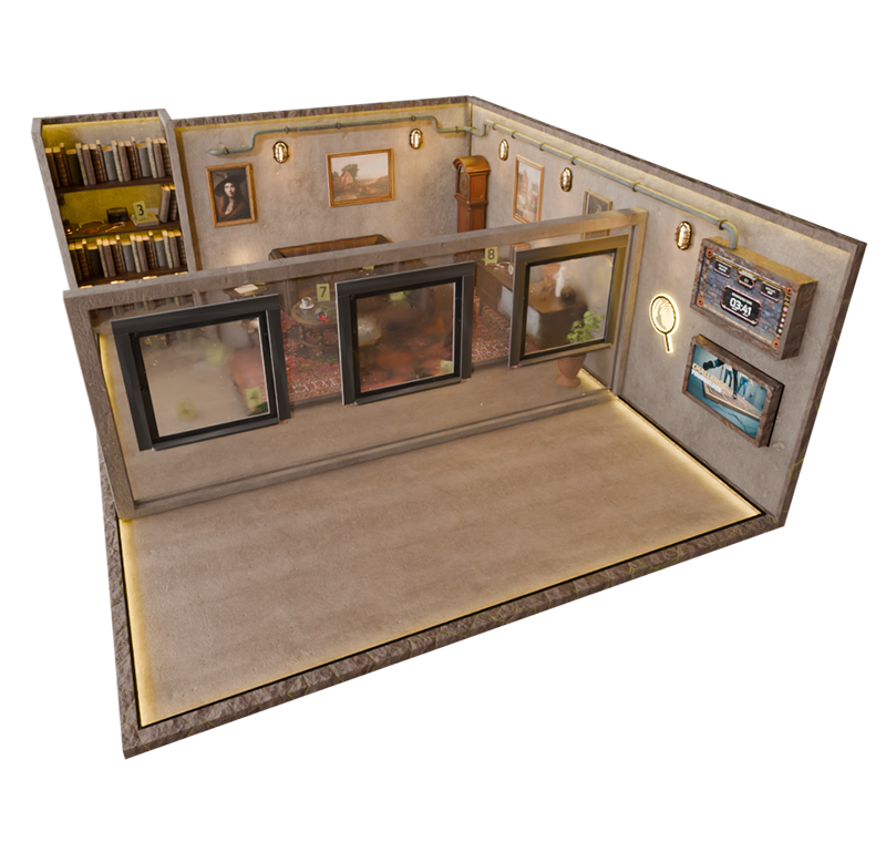 mining adventure world agent factory luft find the evidence
