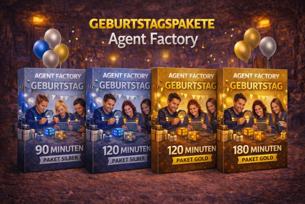 Agent Factory Geburtstag Action Rooms